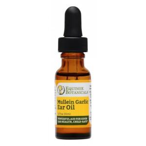 Equinox Mullein Garlic Ear Oil - Christopher's Herb Shop