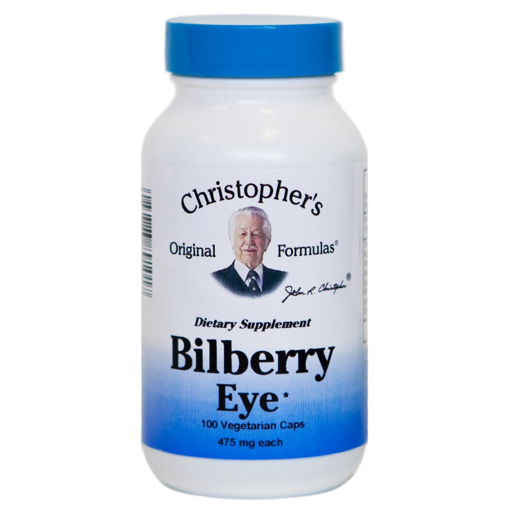 Bilberry Eye - 100 Capsules - Christopher's Herb Shop