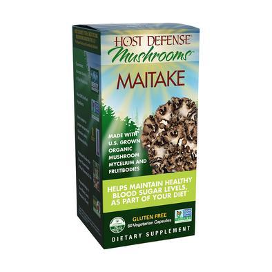 Host Defense® Maitake - 60 Vegetarian Capsules - Christopher's Herb Shop