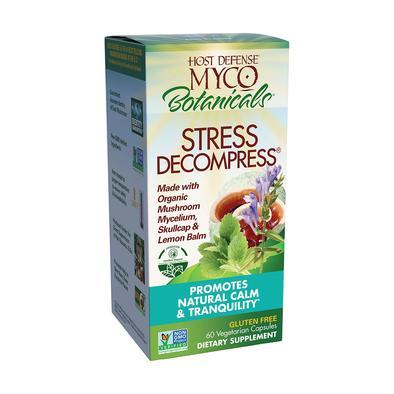 Host Defense® MycoBotanicals® Stress Decompress® - 60 Vegetarian Capsules - Christopher's Herb Shop