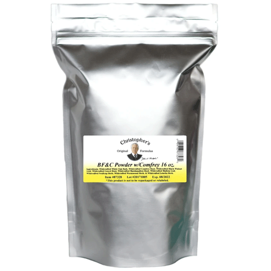 BF&C - Bulk 1 lb. Powder - Christopher's Herb Shop