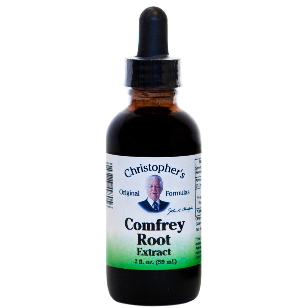 Comfrey Root - Glycerine Extract 2 oz. - Christopher's Herb Shop