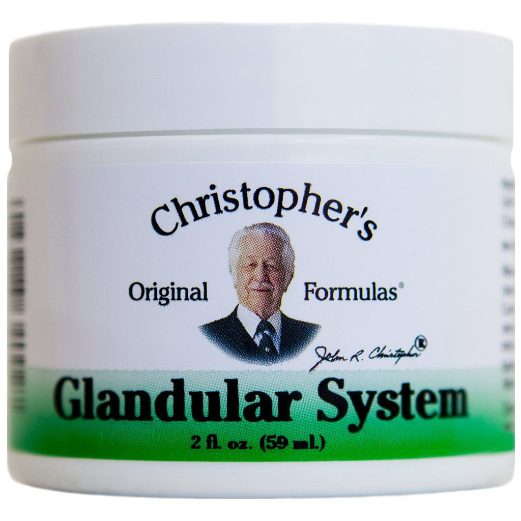 Glandular System - 2 oz. Ointment - Christopher's Herb Shop