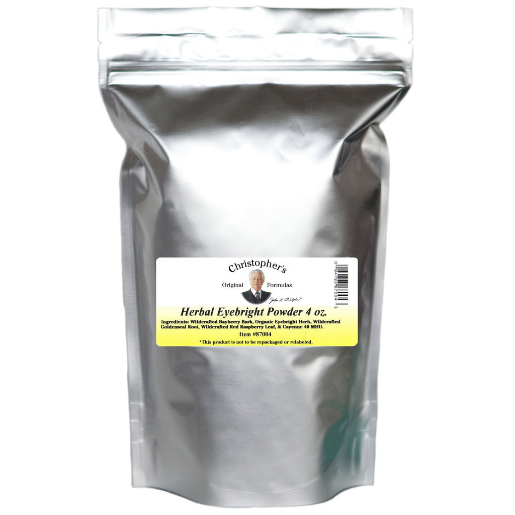 Herbal Eye Formula - Bulk 4 oz. Powder - Christopher's Herb Shop