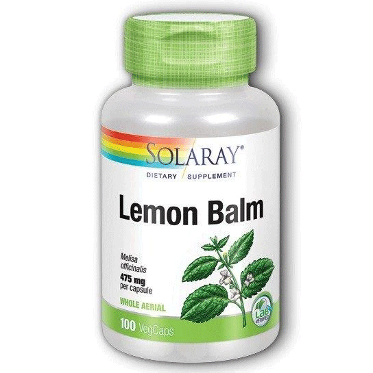 Lemon Balm Herb 100 VegCaps - Christopher's Herb Shop