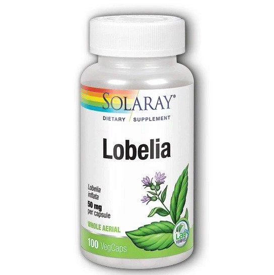 Lobelia 100 VegCaps - Christopher's Herb Shop